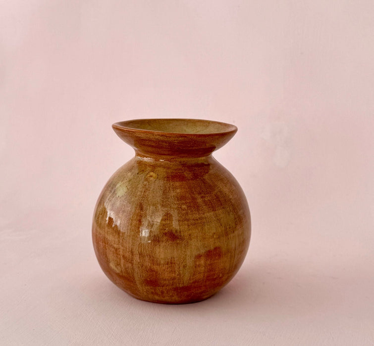 Ceramic Essential Oil Burner & Wax Melt Warmer - Brown - FineFamilyGoods