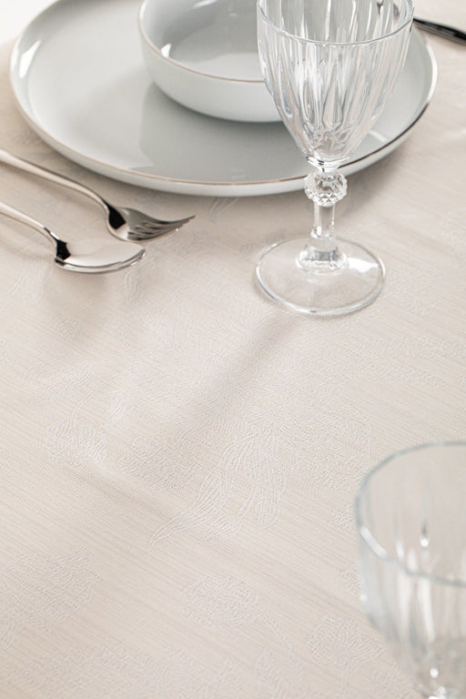 Elegant Tablecloth - Cream - FineFamilyGoods