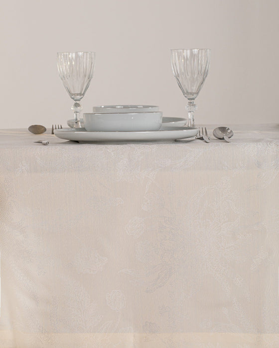 Elegant Tablecloth - Cream - FineFamilyGoods