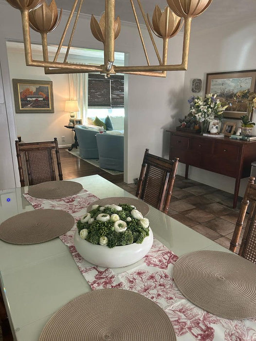 Farm House Table Runner - FineFamilyGoodsNavy