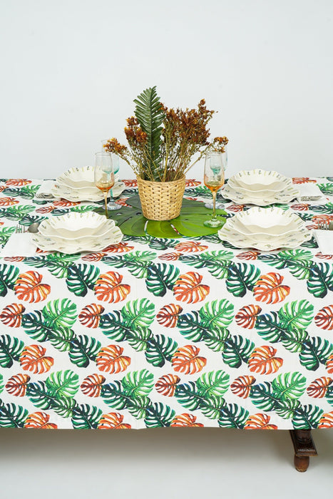 Palm Leaf Tablecloth - FineFamilyGoods59"x 110"
