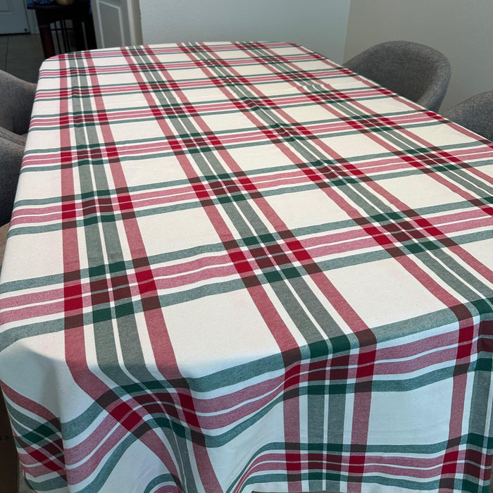 Tablecloth Scotch - Red & Green - FineFamilyGoods63"x94"