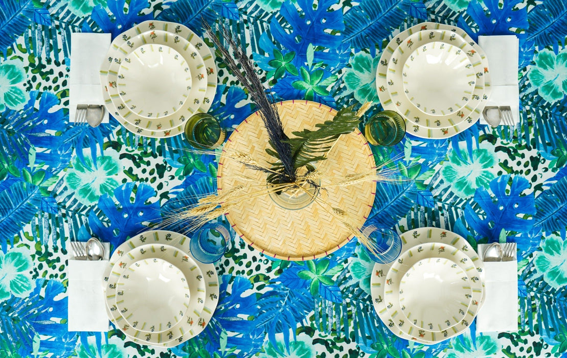 Tropical Seascape Tablecloth - FineFamilyGoods59"x 94"