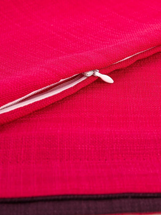 Capri Cushion Cover- Fuschia & Plum - FineFamilyGoods