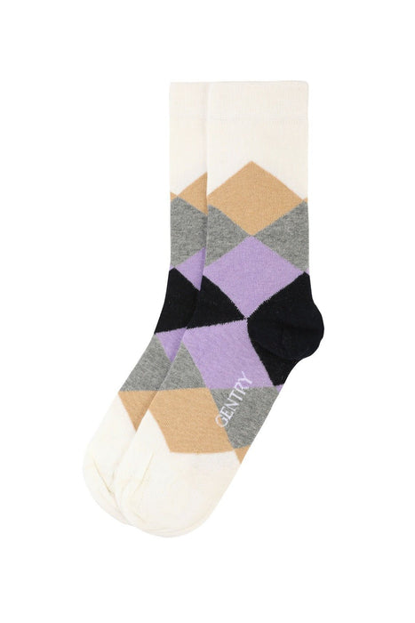 Classic Argyle Style Socks Set of 2 - FineFamilyGoodsMedium (7 - 9)