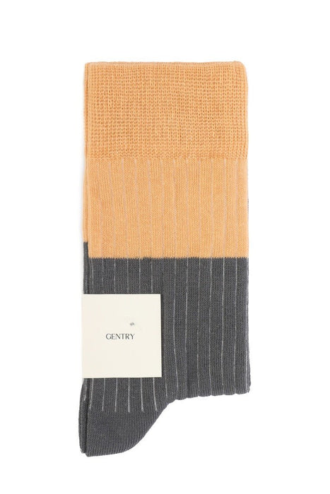 Gray Ribbed Socks - FineFamilyGoodsMedium (7-9)