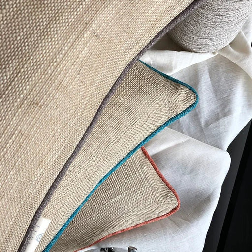 Jute Cushion Cover- Brown - FineFamilyGoods