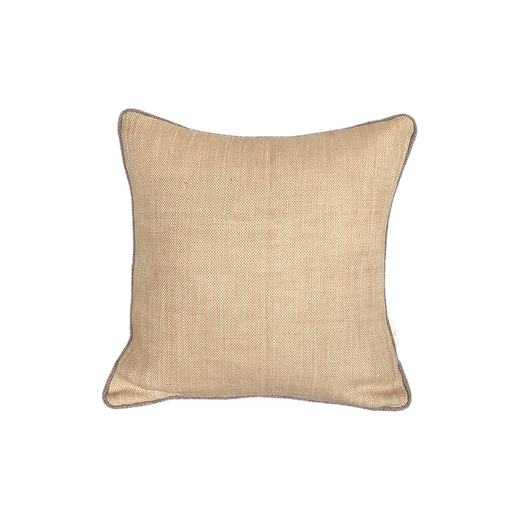 Jute Cushion Cover- Brown - FineFamilyGoods