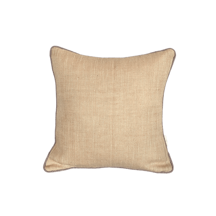 Jute Cushion Cover- Brown - FineFamilyGoods