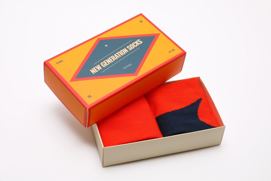 Modern Style Socks Set of 2 - FineFamilyGoodsMedium (7 - 9)