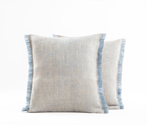 Panama Cushion Cover- Blue - FineFamilyGoods