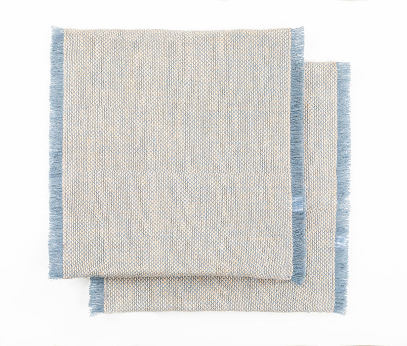 Panama Cushion Cover- Blue - FineFamilyGoods