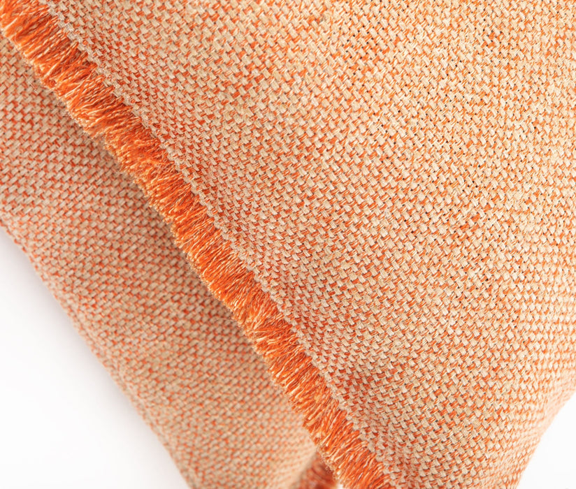 Panama Cushion Cover- Orange - FineFamilyGoods