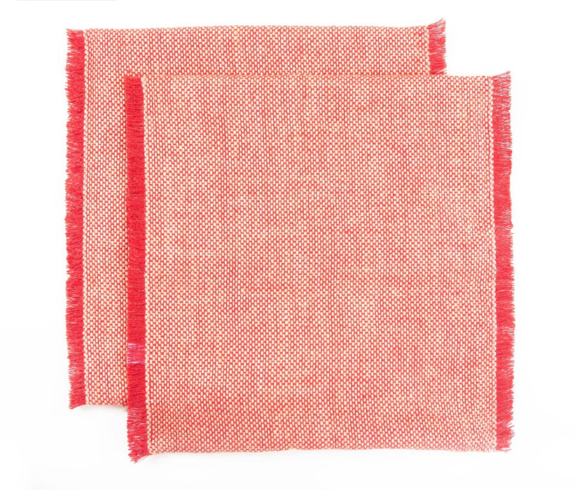 Panama Cushion Cover- Red - FineFamilyGoods