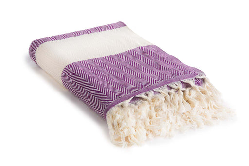 Peshtemal Towel Classic Purple - FineFamilyGoods