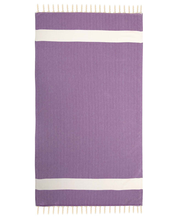 Peshtemal Towel Classic Purple - FineFamilyGoods