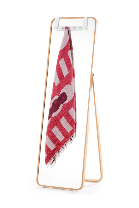 Peshtemal Towel Crinkle Muslin Red - FineFamilyGoods