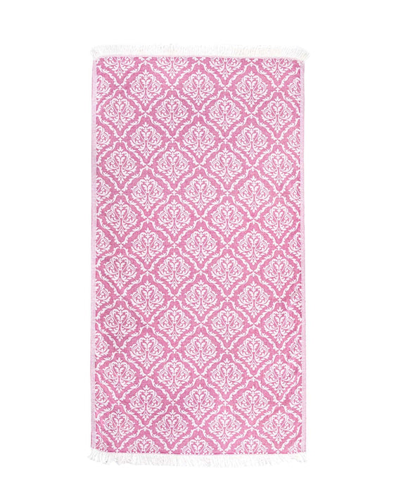 Peshtemal Towel Damask Pink - FineFamilyGoods