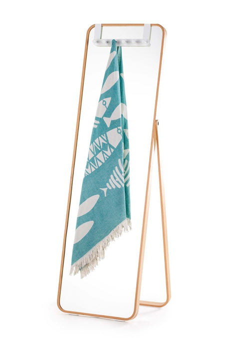 Peshtemal Towel Salt Life Aqua - FineFamilyGoods
