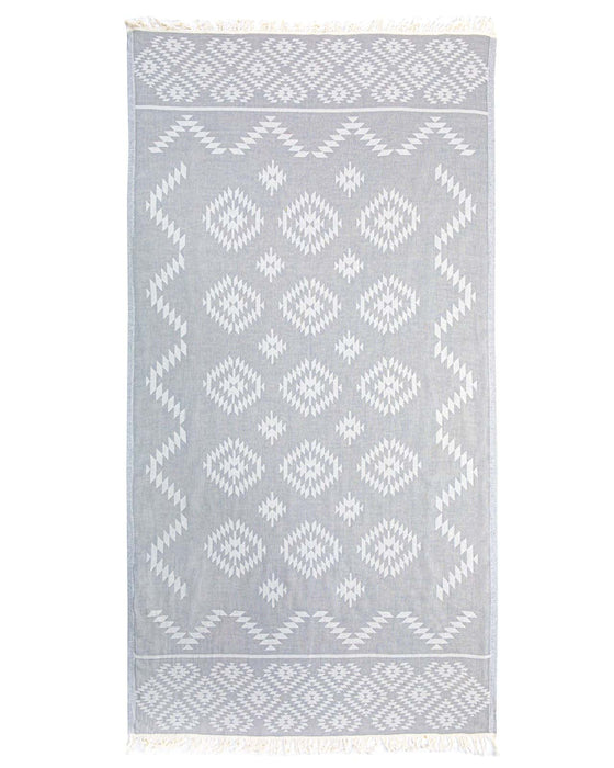 Peshtemal Towel Southwestern Gray - FineFamilyGoods