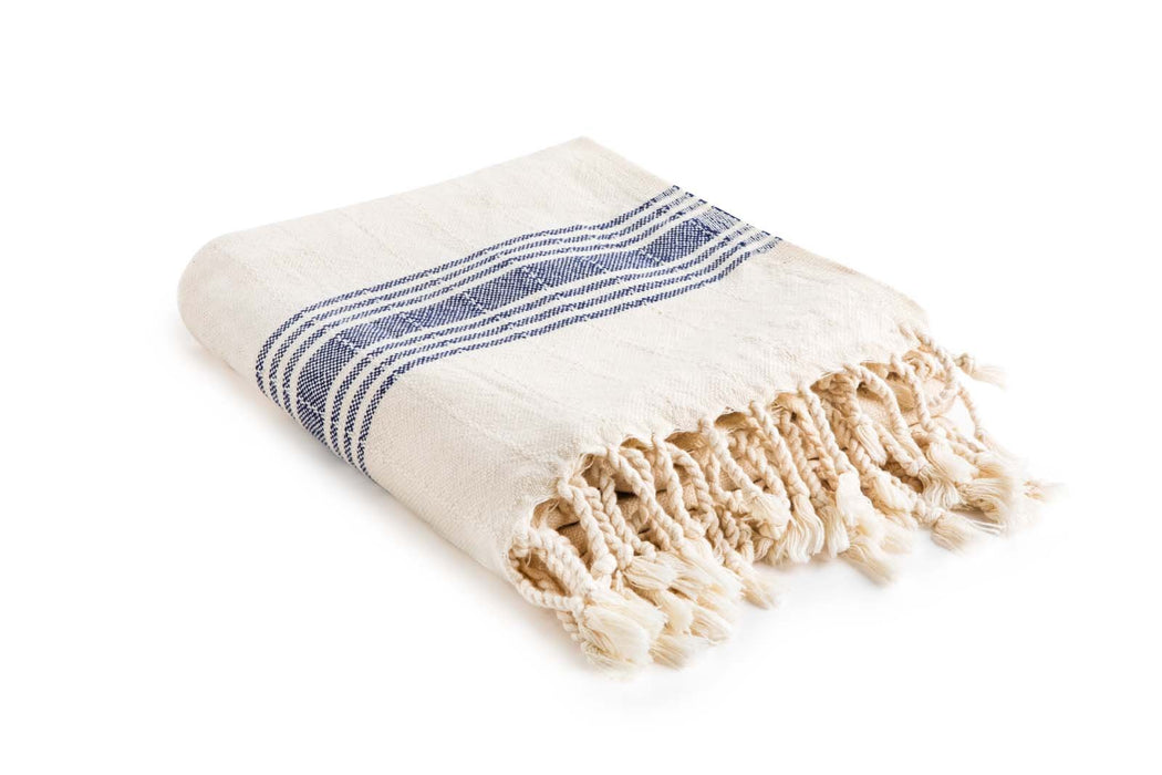 Peshtemal Towel Vintage Navy - FineFamilyGoods