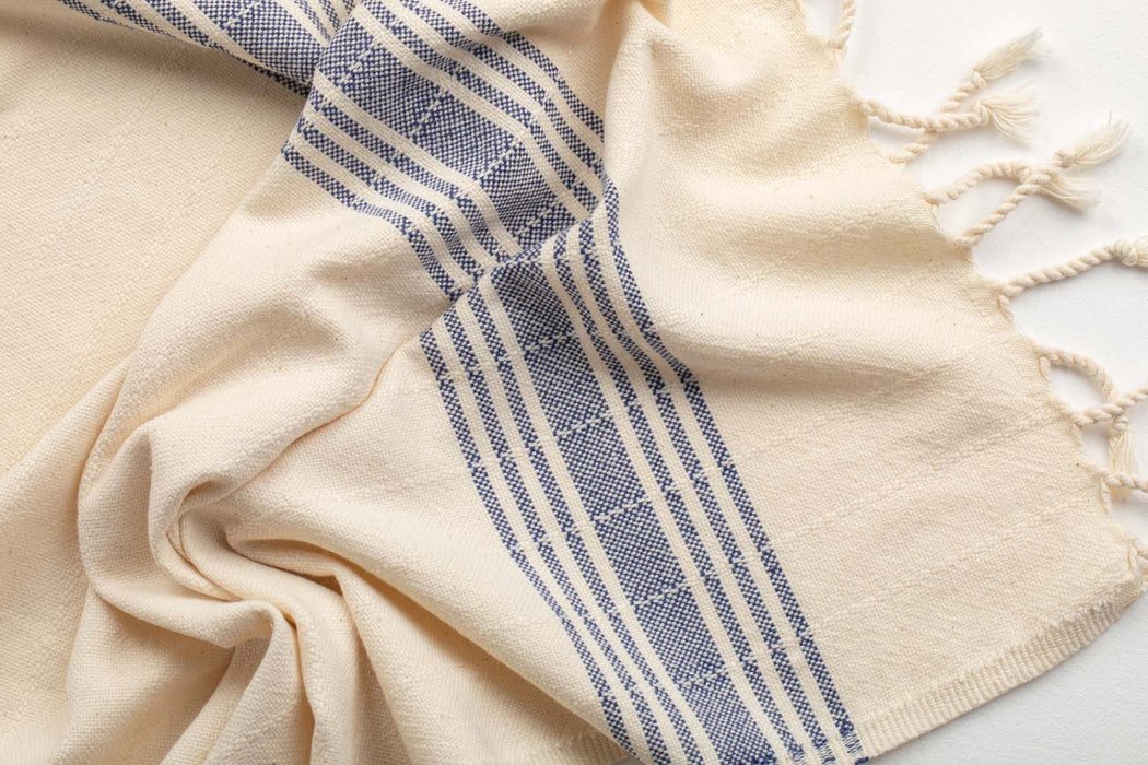 Peshtemal Towel Vintage Navy - FineFamilyGoods