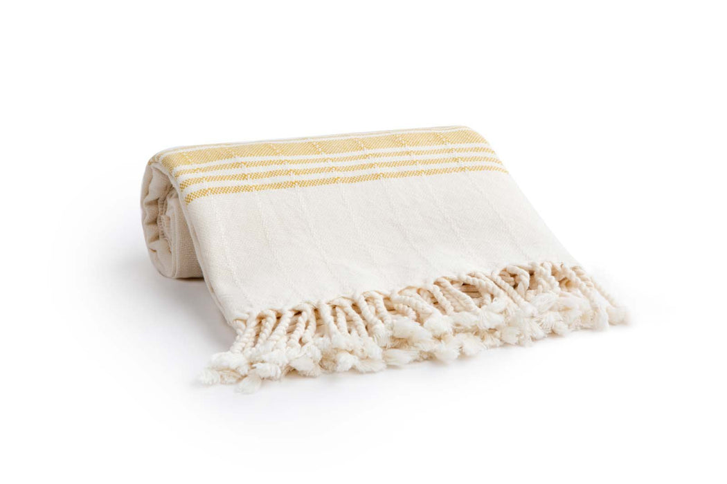 Peshtemal Towel Vintage Yellow - FineFamilyGoods