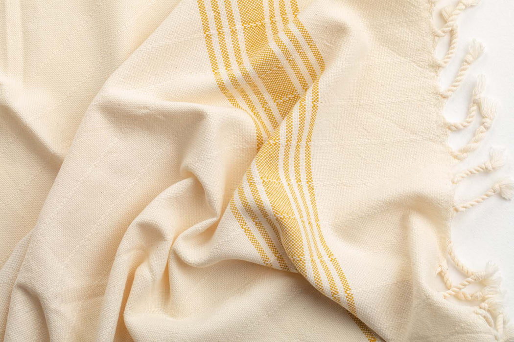 Peshtemal Towel Vintage Yellow - FineFamilyGoods