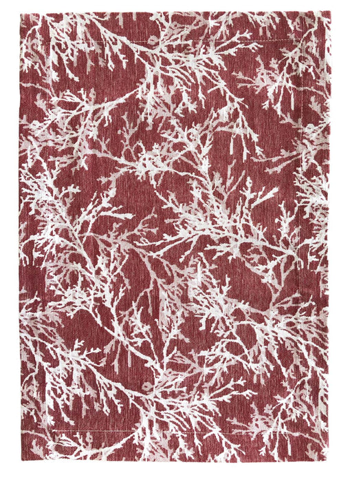 Placemat Branch- Burgundy - FineFamilyGoods