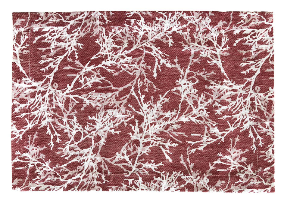 Placemat Branch- Burgundy - FineFamilyGoods