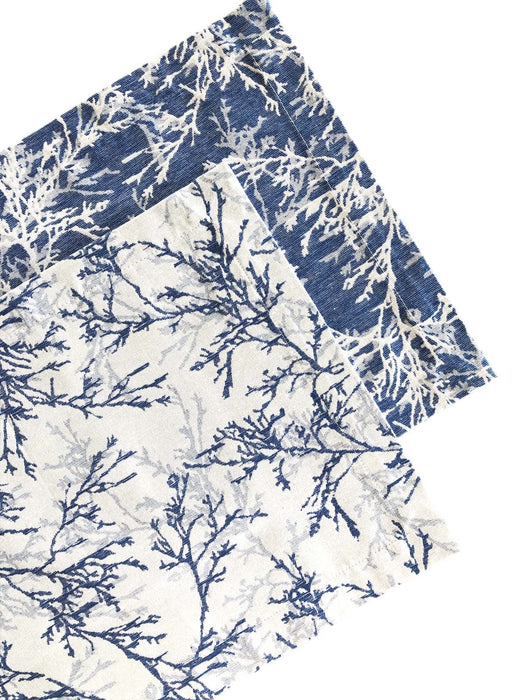 Placemat Branch- Navy - FineFamilyGoods