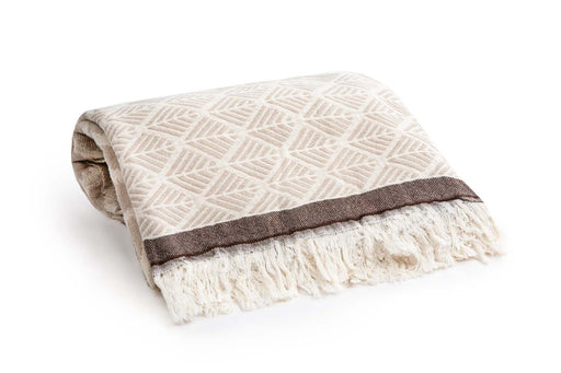 Throw Blanket Cream - FineFamilyGoods