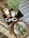 Napkin and Ring Set - Green - FineFamilyGoods4 Napkin + 4 Napkin Ring