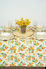Orange Blossom Tablecloth - FineFamilyGoods59"x 94"