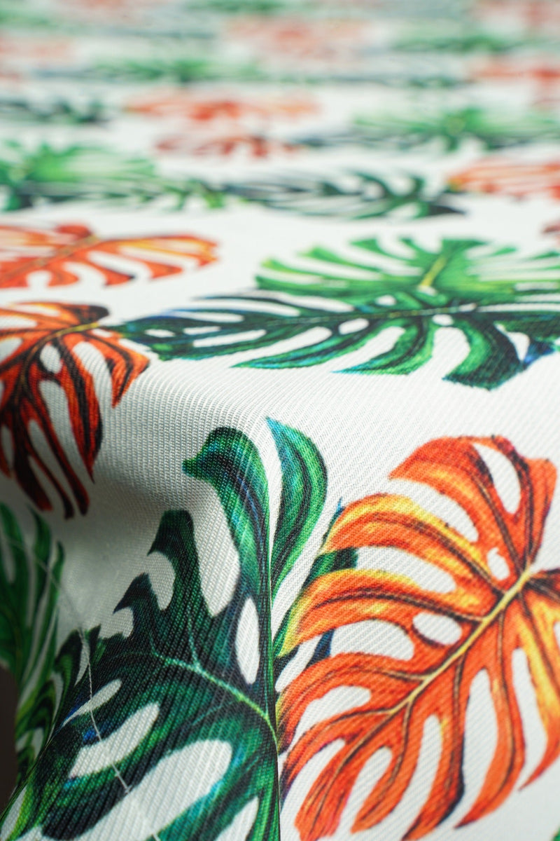 Palm Leaf Tablecloth - FineFamilyGoods59"x 110"