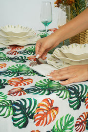 Palm Leaf Tablecloth - FineFamilyGoods59"x 110"