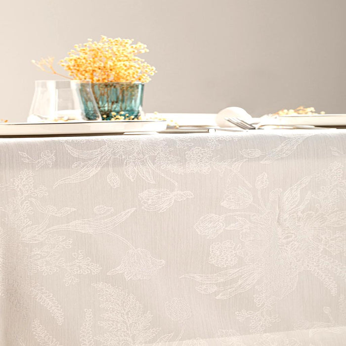 Tablecloth Elegant - White - FineFamilyGoods