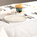 Tablecloth Elegant - White - FineFamilyGoods