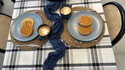 Tablecloth Scotch - Black & White - FineFamilyGoods