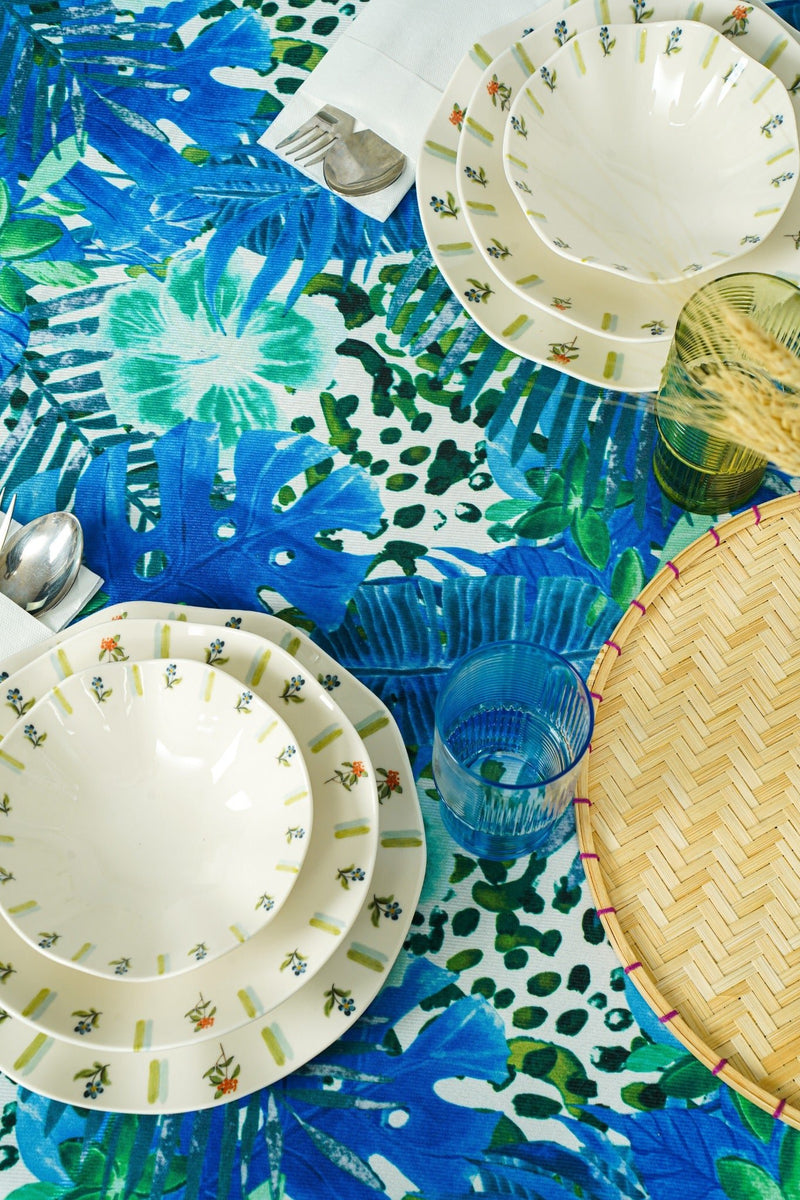 Tropical Seascape Tablecloth - FineFamilyGoods59"x 94"