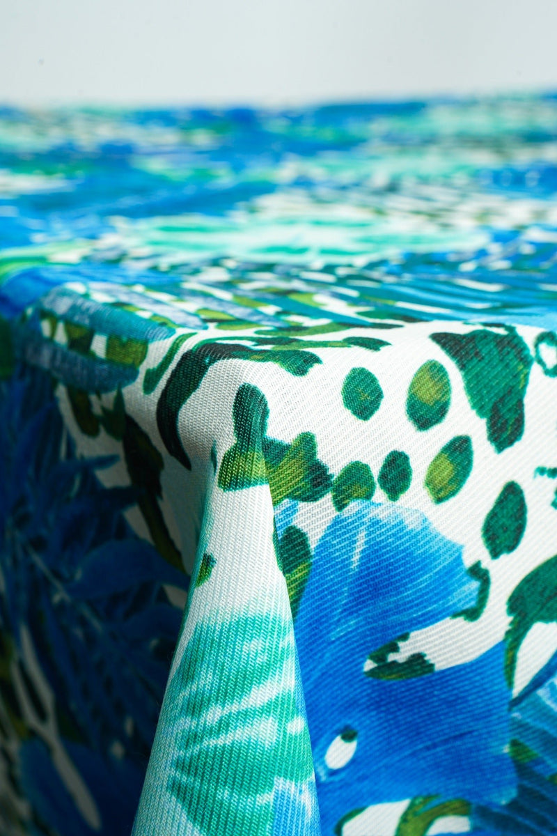 Tropical Seascape Tablecloth - FineFamilyGoods59"x 94"