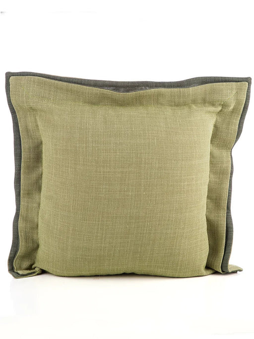 Capri Cushion Cover- Olive & Khaki - FineFamilyGoods