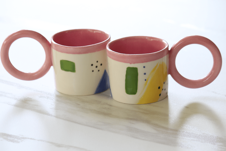 Ceramic Espresso Cup- Set of 2 - FineFamilyGoods