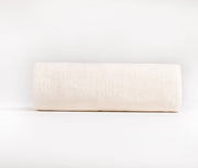 Chenille Throw Blanket with Fringe- Cream - FineFamilyGoods