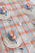 Easter Table Set - Blue & Orange - FineFamilyGoods63"x 94"