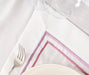 Embroidered Napkin- Pink - FineFamilyGoods