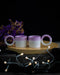 Lilac Polka Dot Ceramic Espresso Cup Set - FineFamilyGoods