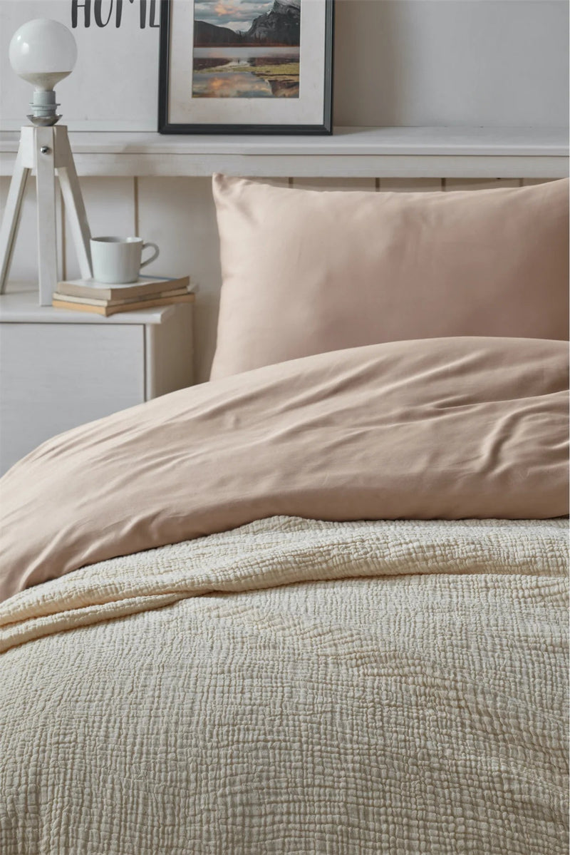 Natural Muslin Throw Blanket - FineFamilyGoods
