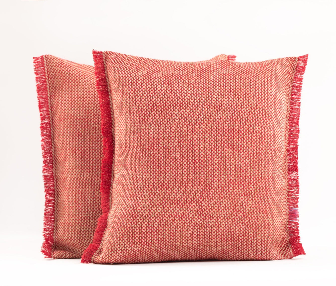 Panama Cushion Cover- Red - FineFamilyGoods
