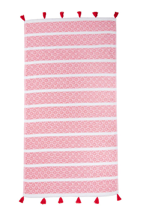 Peshtemal Beach Towel Cozy Red - FineFamilyGoods